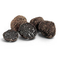 Petits spécimens frais de Tuber melanosporum de catégorie B, sélectionnés pour un usage culinaire