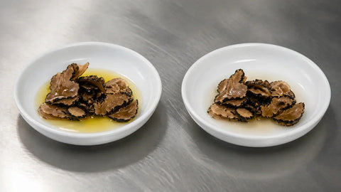 Carpaccio de Truffes d'été à l'huile d'olive ou en saumure pour les cuisines professionnelles