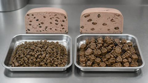 Cubes de Truffes d'été de 5 mm vs 8 mm pour les produits carnés