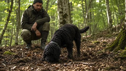 La chasse à la Truffe blanche dans les Balkans : habitat, chiens et travail de terrain responsable