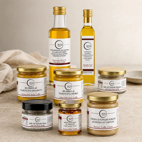 Produits gastronomiques à base de Truffes – Huiles, sauces et Truffes en conserve