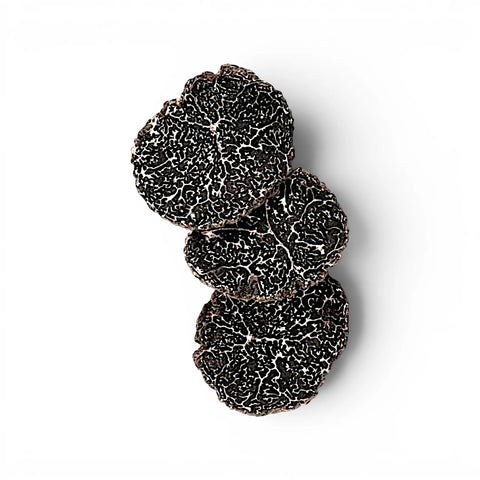 Tranches de Truffe noire fraîche – Tuber melanosporum