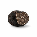 Quatre truffes noires lisses fraîches Tuber macrosporum sélectionnées pour un usage culinaire de catégorie B