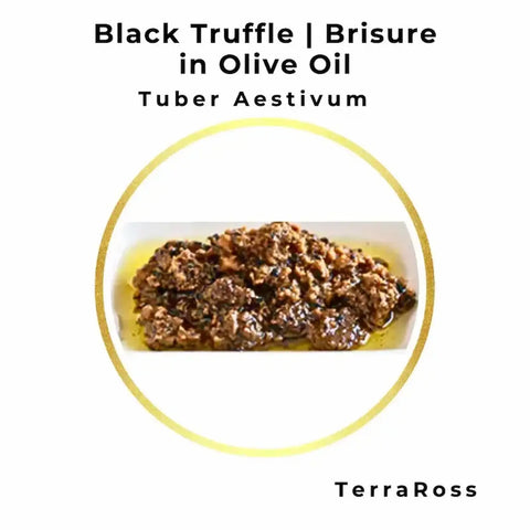 Truffe d'été hachée à l'huile d'olive