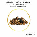 Boîte de 1 kg de cubes de truffe d'été (5 × 5 × 5 mm) au naturel